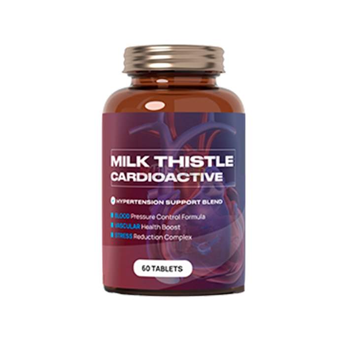 ⟬ Milk Thistle CardioActive ⟭ ⟬ remedy for high blood pressure ⟭