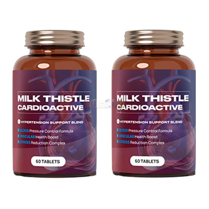 ⟬ Milk Thistle CardioActive ⟭ ⟬ remedy for high blood pressure ⟭